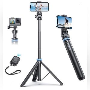 Kaiess 62" iPhone Tripod, Selfie Stick Tripod & Phone Tripod Stand with Remote